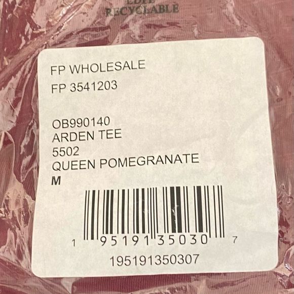FP ARDEN Tee in Queen Pomegranate - Picture 3 of 3
